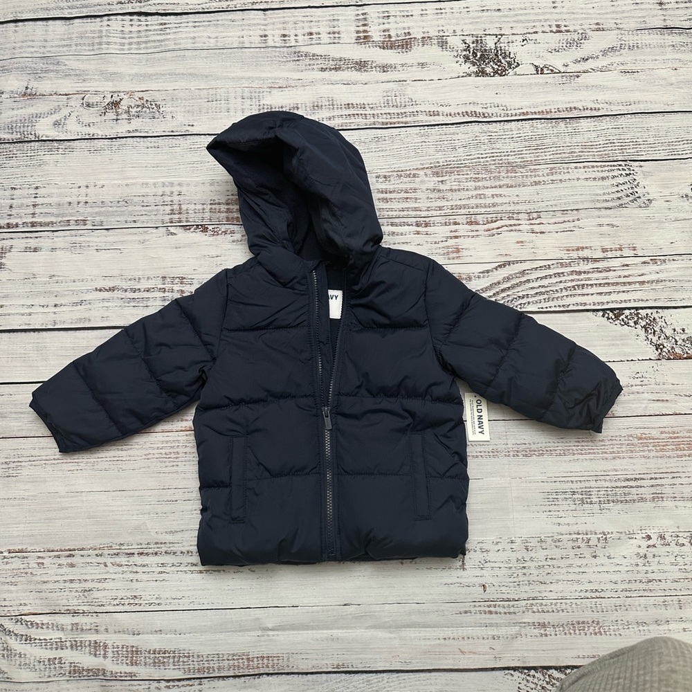 NWT | Old Navy Toddler Water Resistant Puffer Jacket | 2T